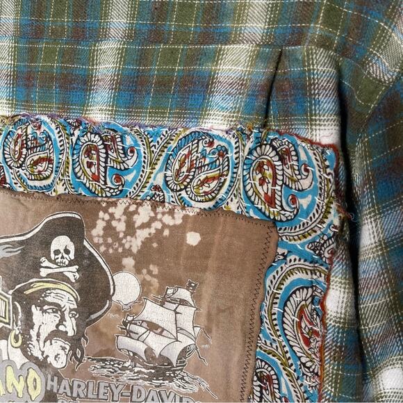 One of a Kind Custom Flannel Shirt/Shacket - Picture 5 of 9